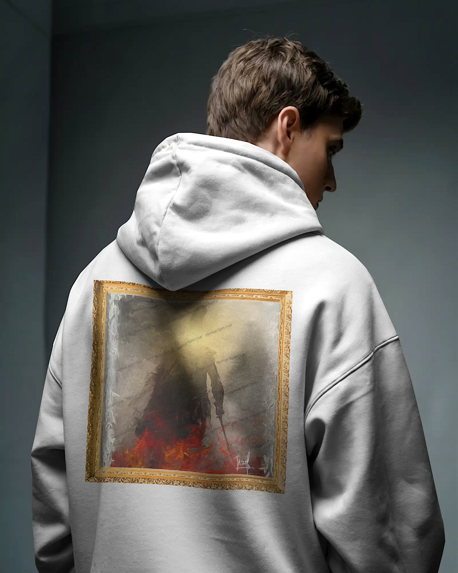 Sweat à capuche Oversize HOMME La CONQUÊTE