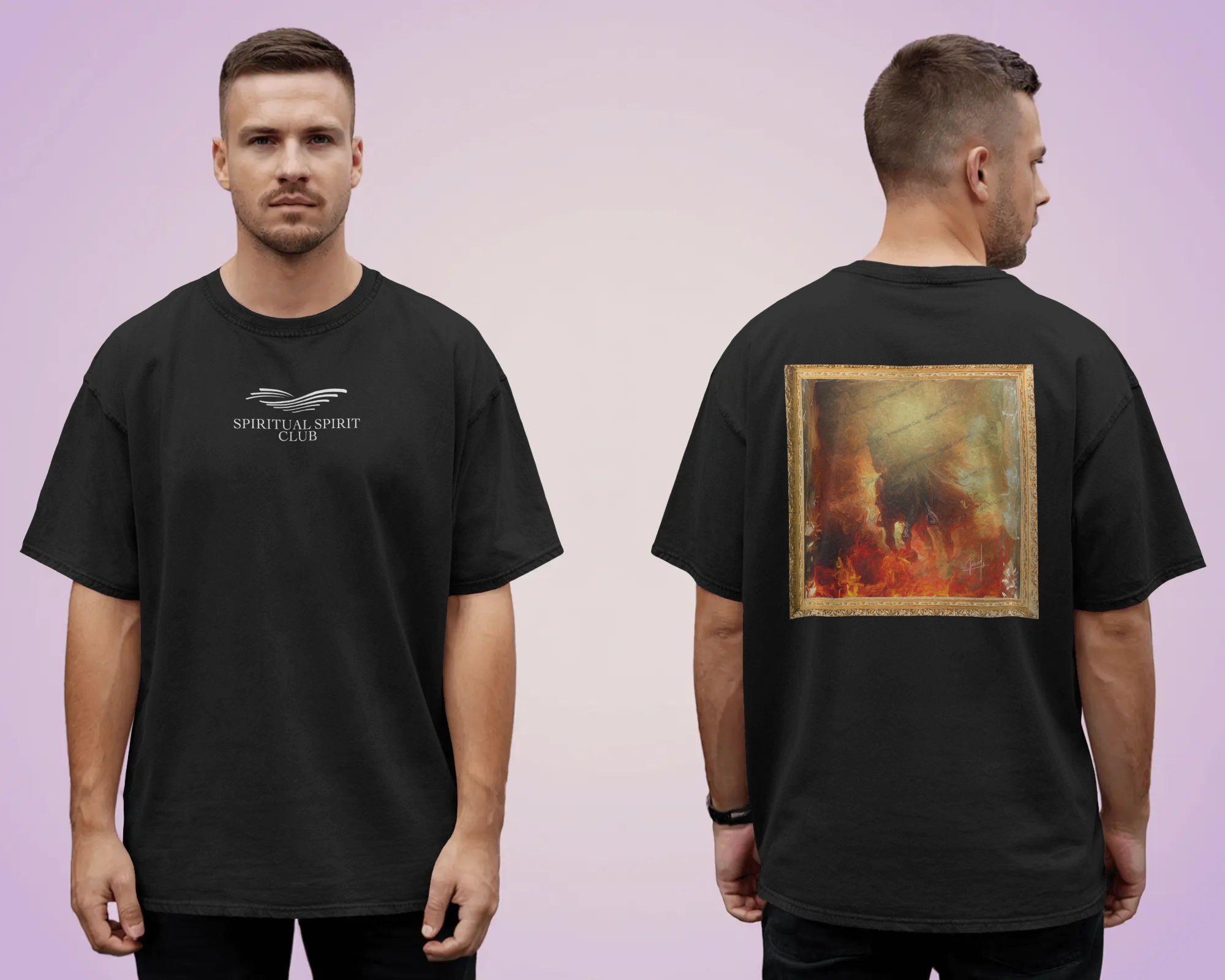 T-SHIRT oversize HOMME La CONQUÊTE